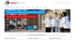 Desktop Screenshot of catalystteambuildingthailand.com